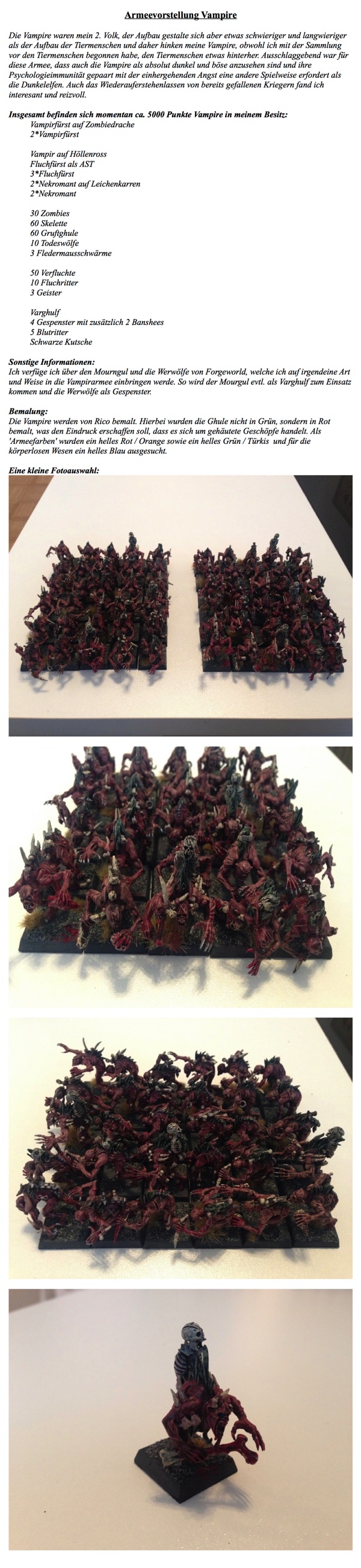 Armeevorstellung Vampire